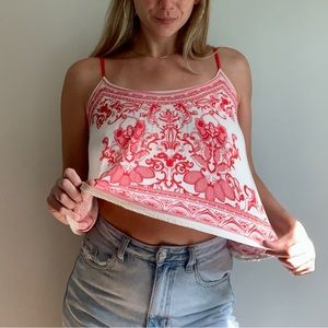 Flying Tomato - flowy, cropped boho tank